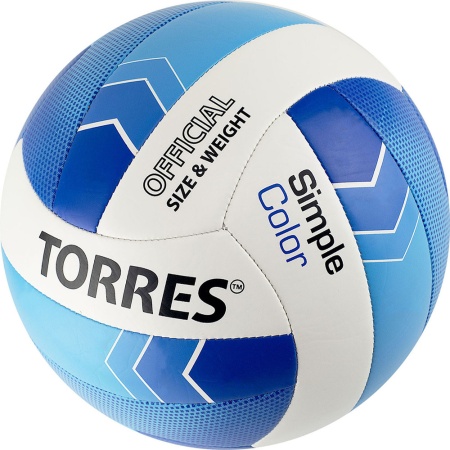 Купить Мяч волейбольный Torres Simple Color любительский р.5 в Иланском 